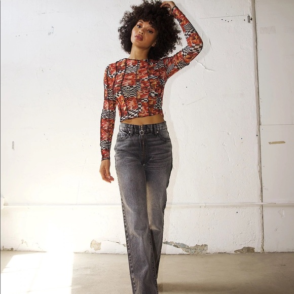 Black vintage style jean from Revice Denim-Yin Yang / Into the Groove - Picture 2 of 6